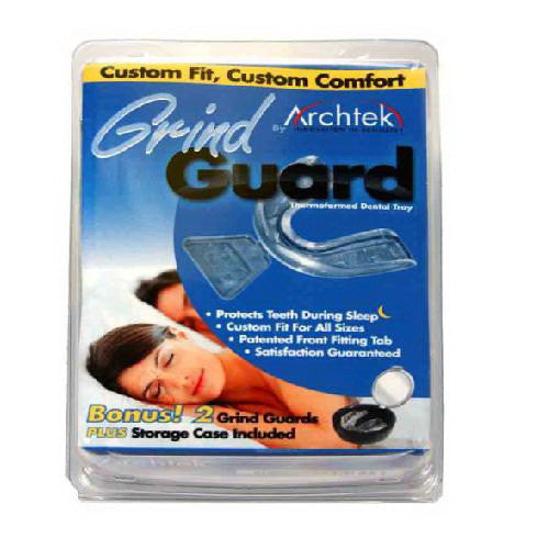 Grind Guard Dental Tray With 3 Inches Mirrored Case By Archtek - 1 Ea